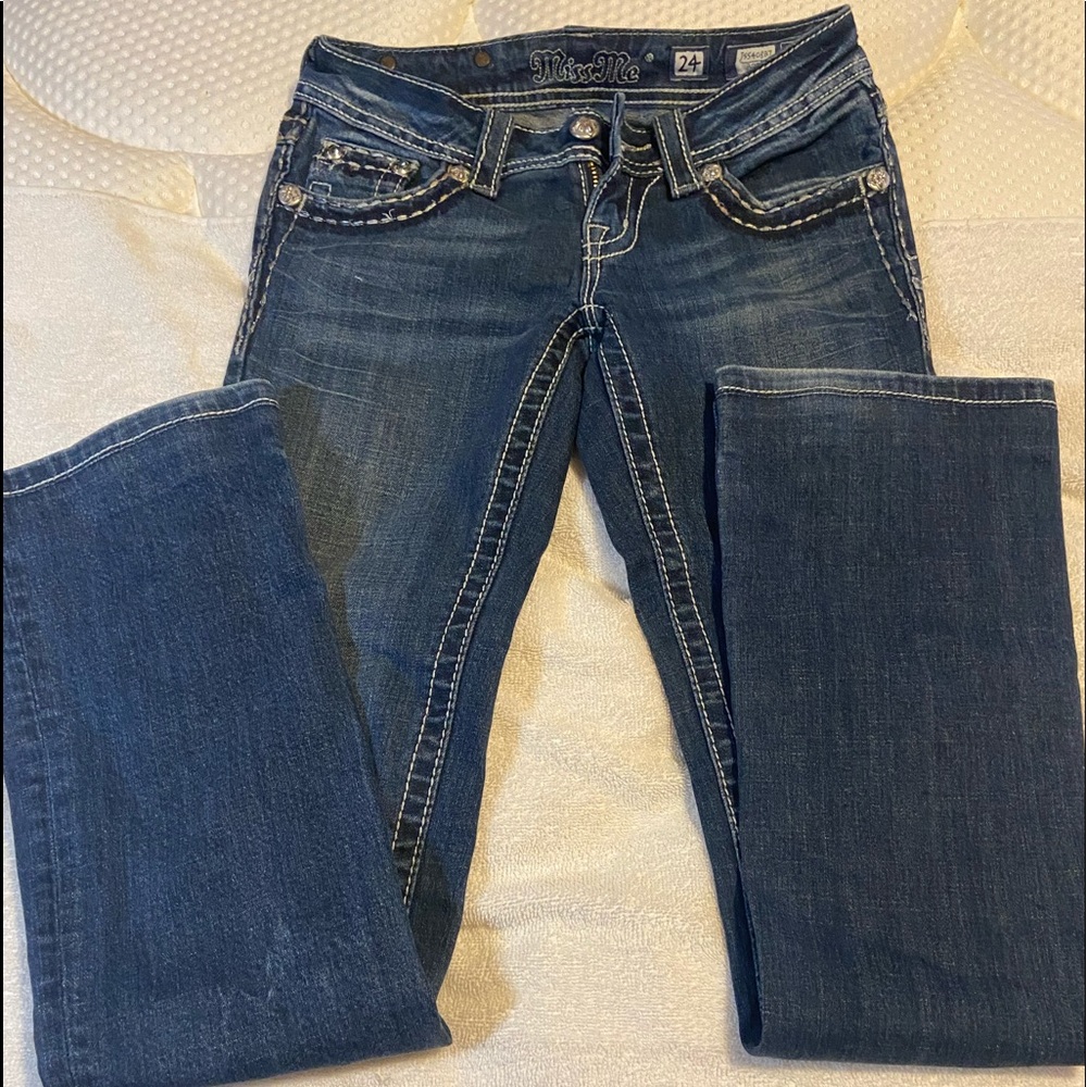 EUC Miss Me jeans style J55408B7 size 24